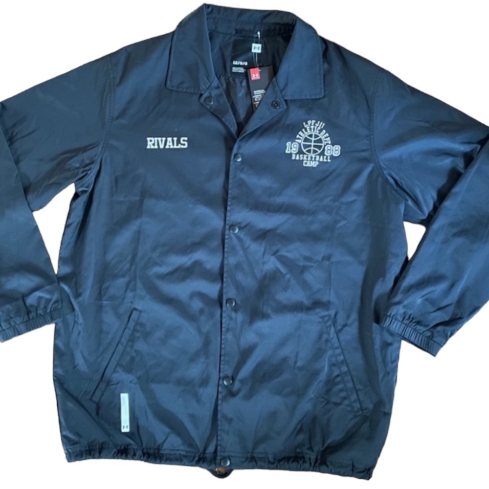 NWT Under Armour “Rivals 1988 Basketball Camp” Windbreaker Jacket